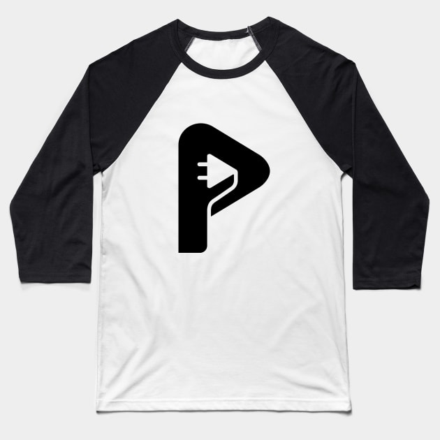 plug and play Baseball T-Shirt by SASTRAVILA